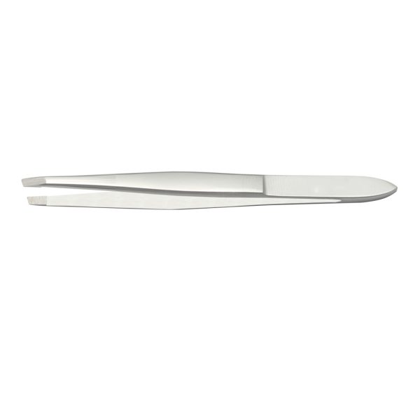 Eyebrow Tweezer Slanted Narrow Tip Size 3.5