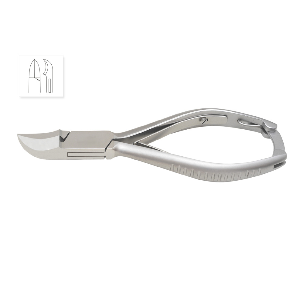 Toenail Nipper Concave Jaw Double Spring Size 6 1 Toenail Nipper Concave Jaw Double Spring Size 6