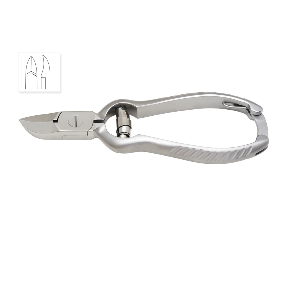 Toenail Nipper Concave Jaw with Barrel Spring Size 5 Toenail Nipper Concave Jaw with Barrel Spring Size 5.5